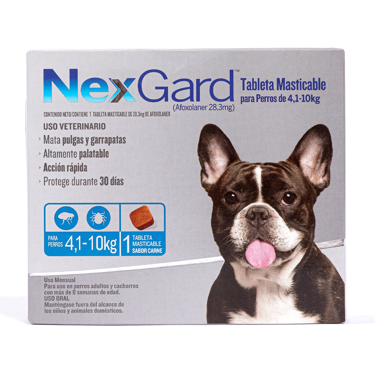 Nexgard Antipulgas Tabletas masticables (Todos los tamaños)