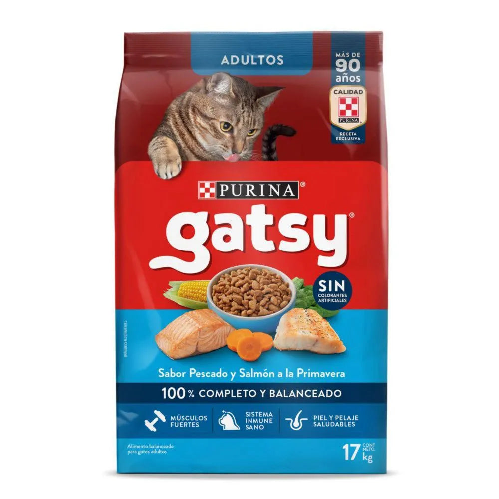 Gatsy Salmón y Pescado - Adultos 17kg