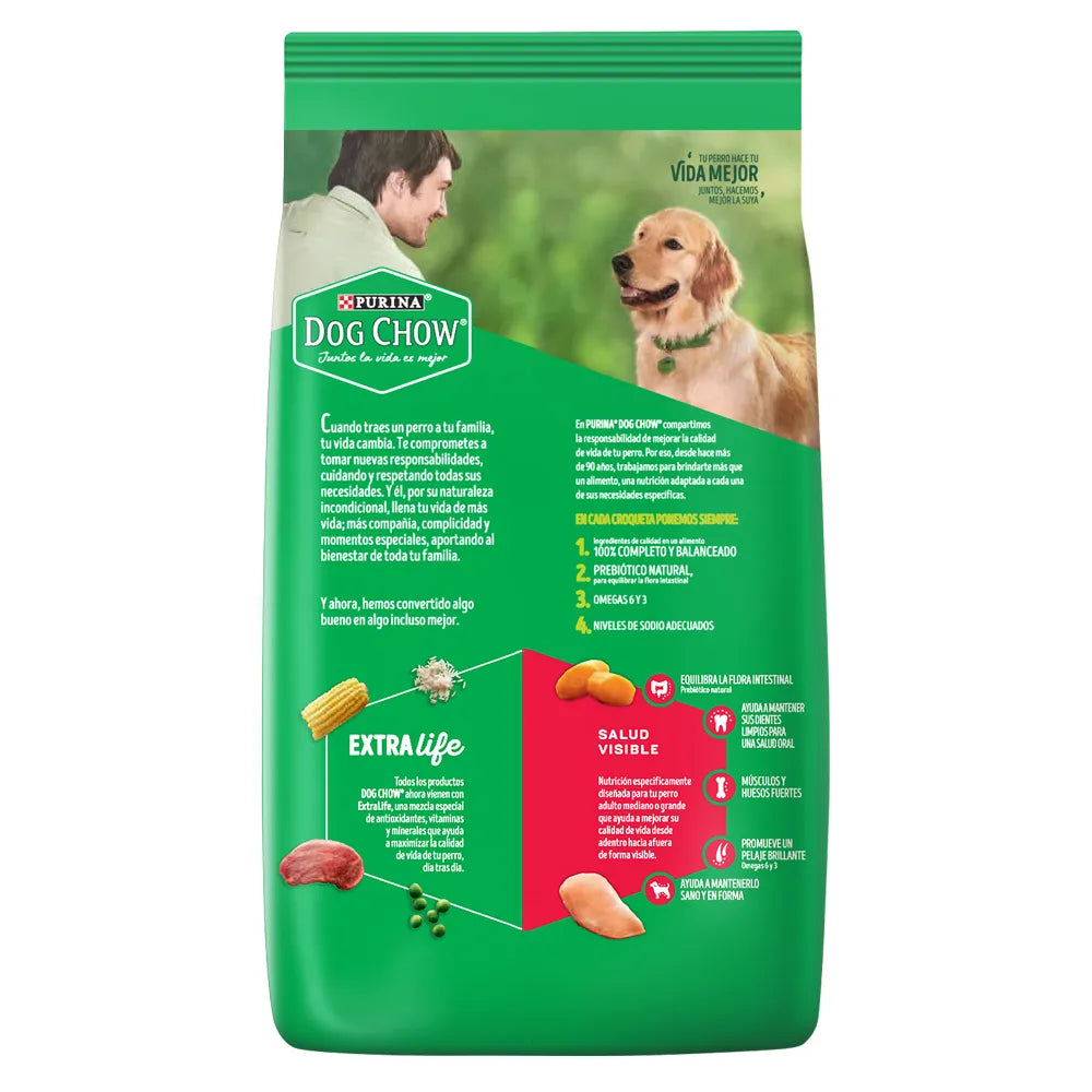 Dog Chow Salud Visible Adulto - Adultos Raza medianas/grandes