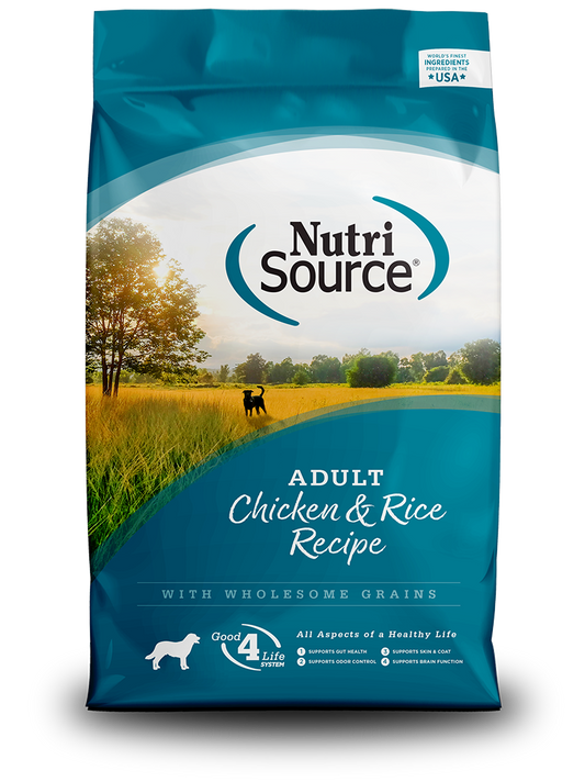 Nutri Source Adult- Chicken & Rice (pollo y arroz) 2.27 kg