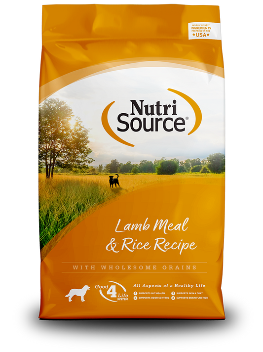 Nutri Source Adult - Lamb & Rice (cordero y arroz) 2.27 kg