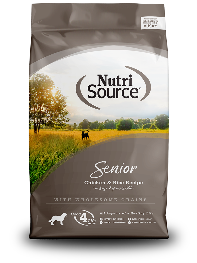 Nutri Source Senior - Chicken & Rice (pollo y arroz) 2.27 kg