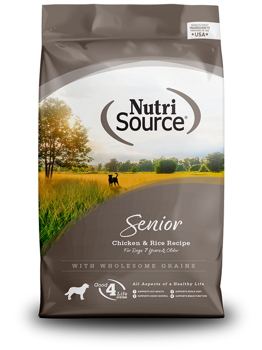 Nutri Source Senior - Chicken & Rice (pollo y arroz) 2.27 kg