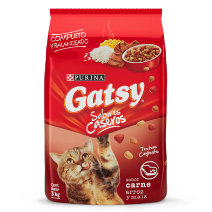 Gatsy Sabores Caseros Carne - Adultos 17kg