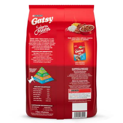 Gatsy Sabores Caseros Carne - Adultos 17kg