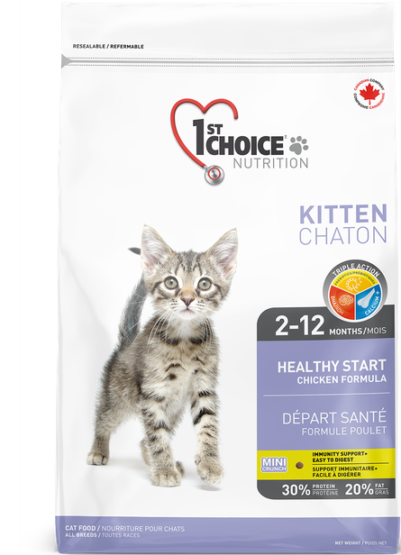 1st Choice Cat Kitten Chicken 2.72 kg