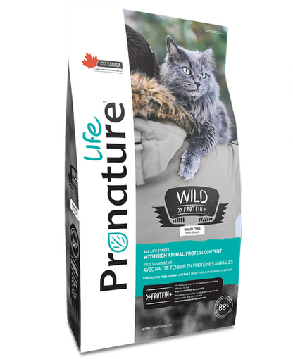 Gatarina Pronature Life Wild Protein 1.8 Kg (Pavo, Pollo y pescado)